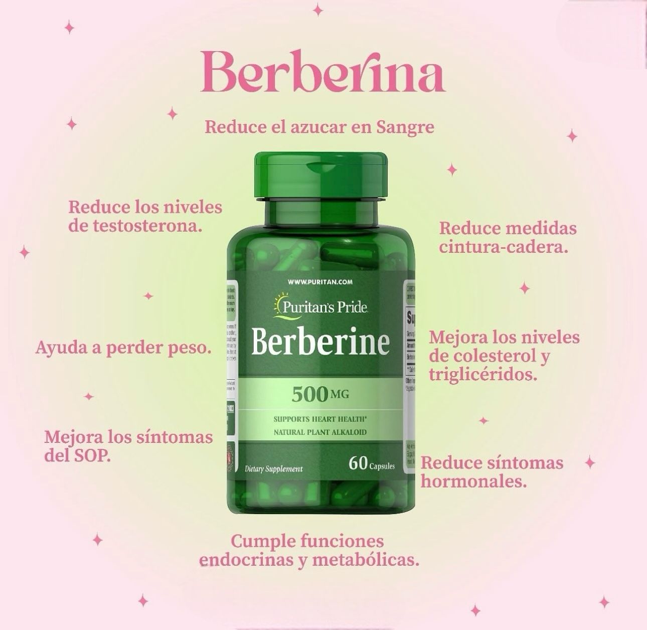 Berberina + Inositol™ - Cápsulas Hormonales