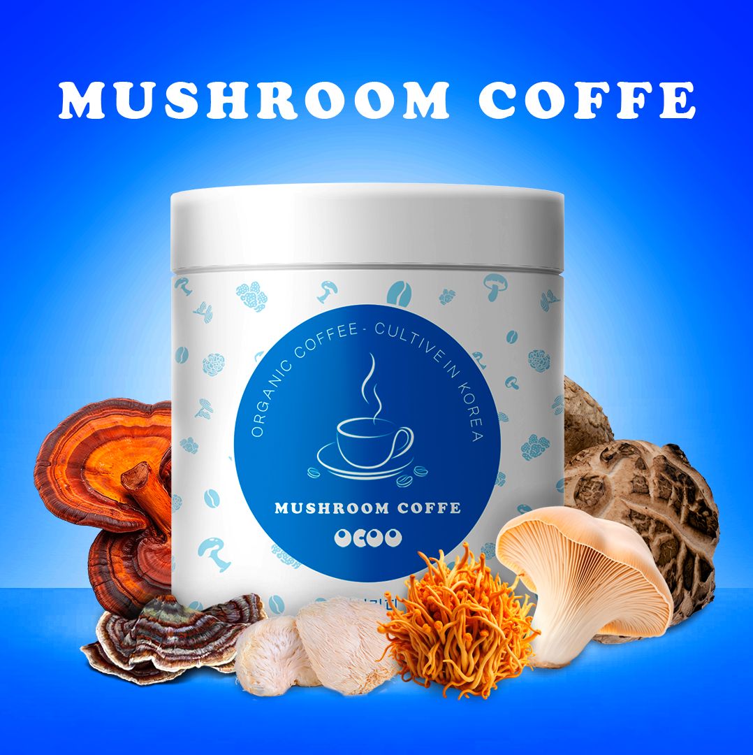 Ocoo Mushroom Coffe - 7 en 1 Hongos