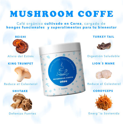 Ocoo Mushroom Coffe - 7 en 1 Hongos